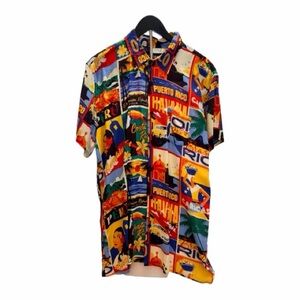 Reason Mens Retro Vacation Shirt